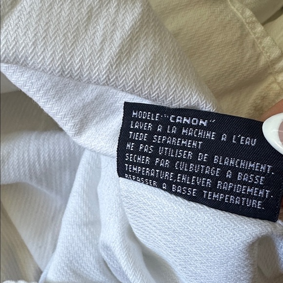 OSCAR DE LA RENTA 100% cotton button down 17 34/35 - Picture 8 of 8